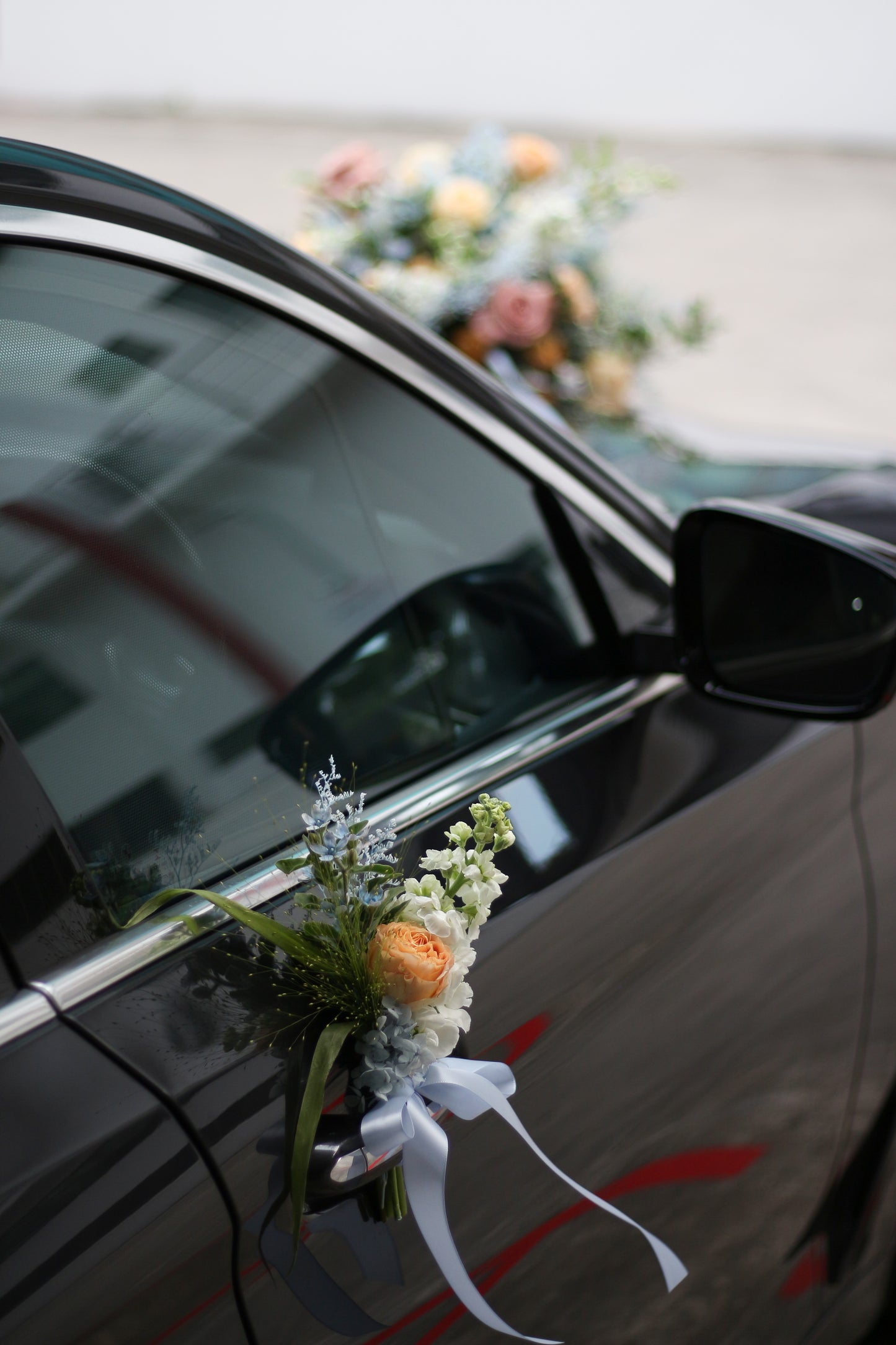 Bespoke Wedding Car Decor